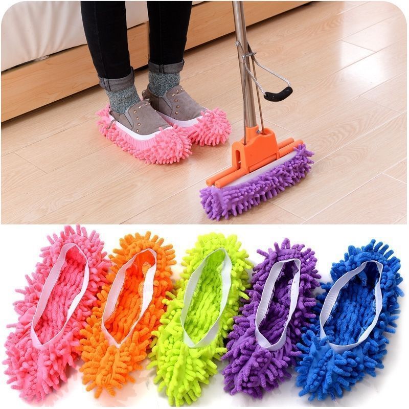 Wie wäre es mit den Mop -Slipper -Schuhen?
