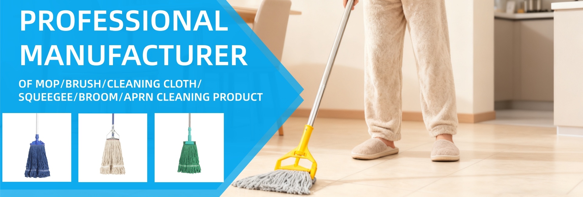 Innovative Baumwollmopps revolutionieren die Effizienz der Bodenreinigung