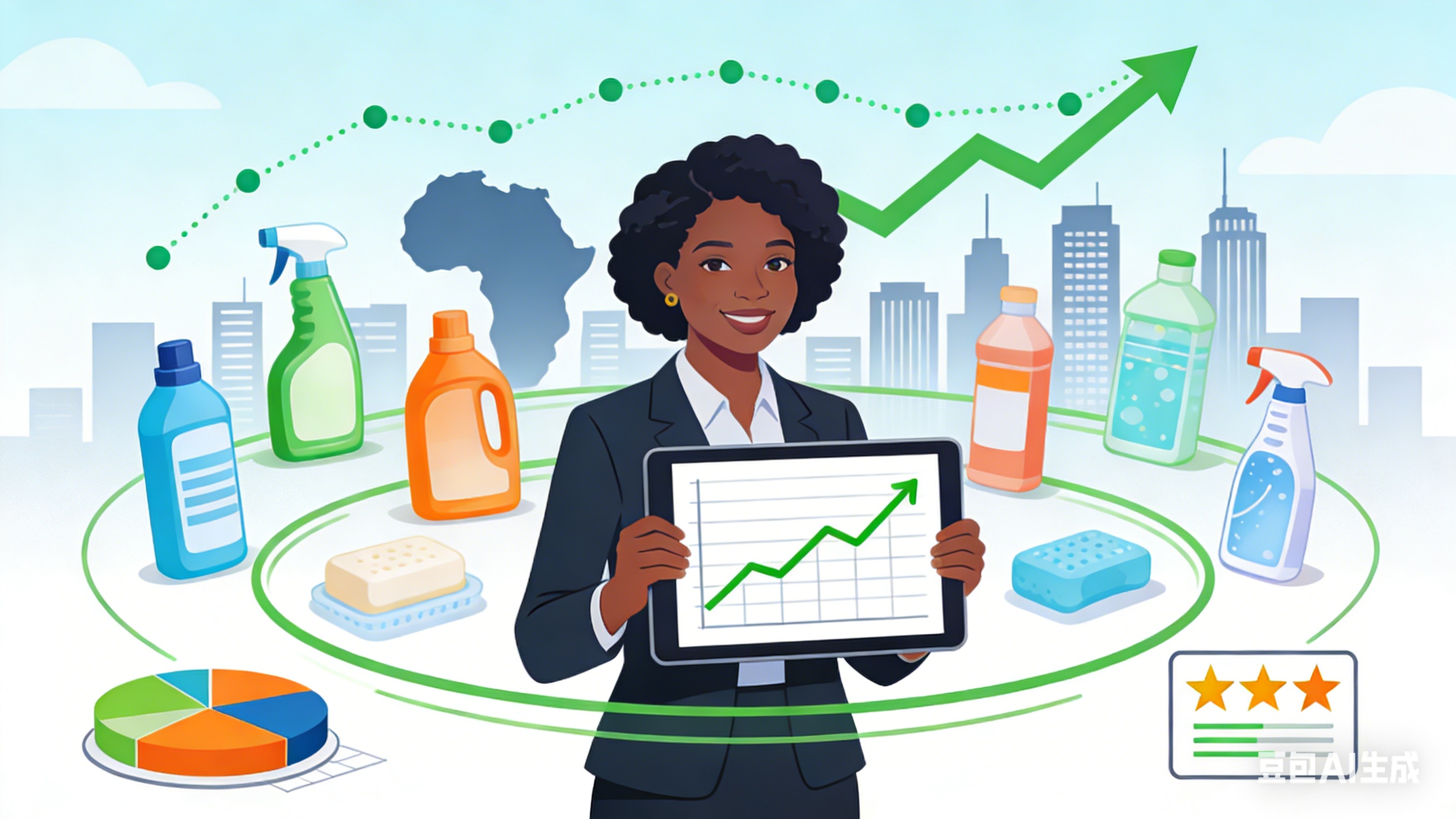 Analyse des afrikanischen Marktes für Reinigungsprodukte