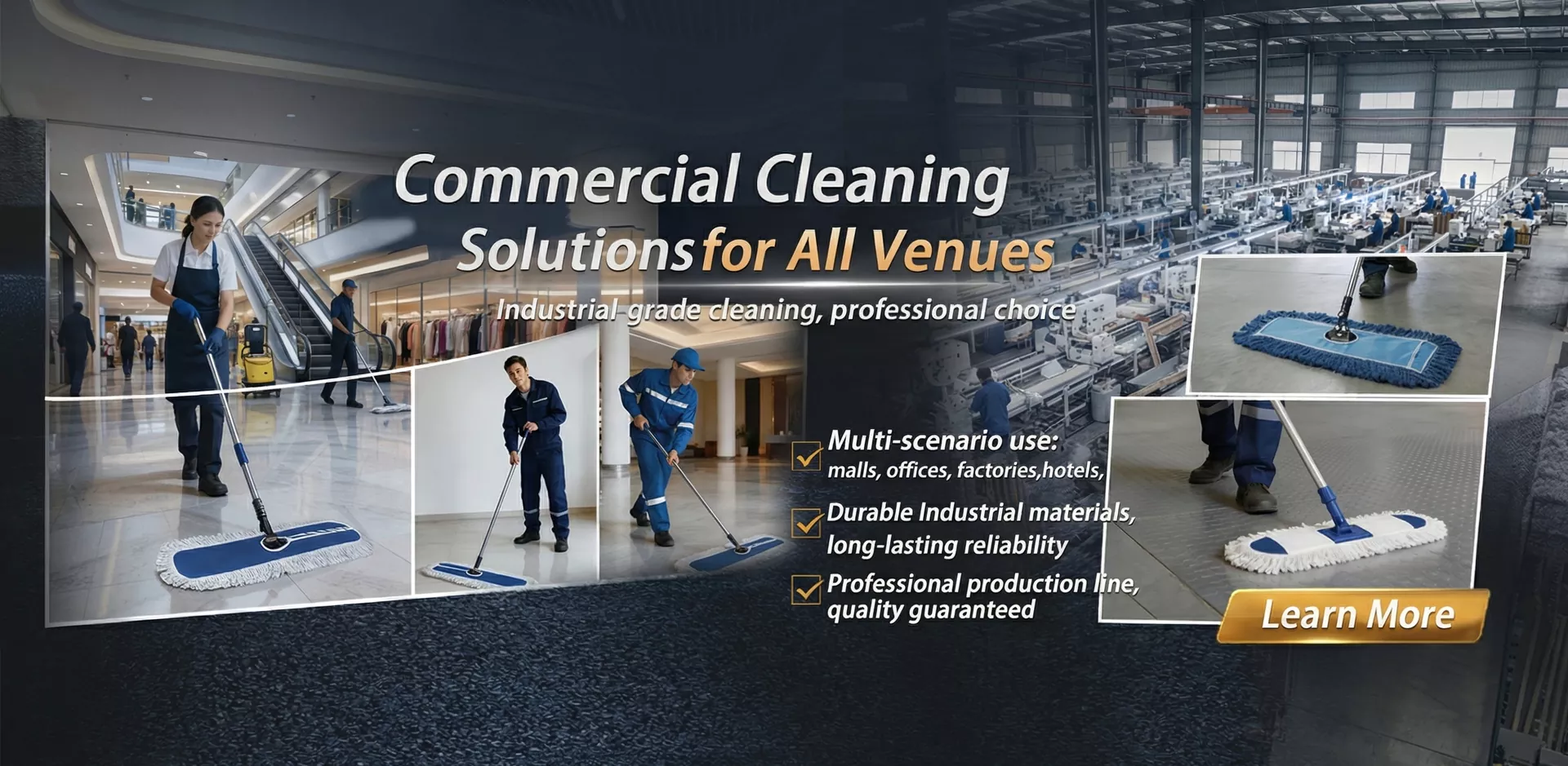 Hersteller von Flachmopps in China