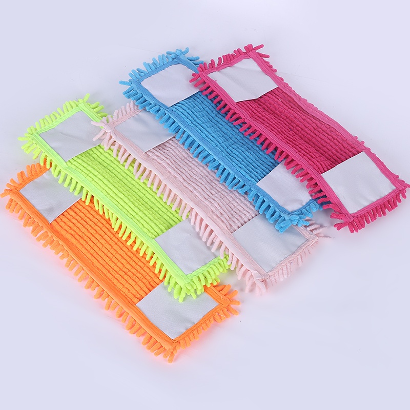 Buntes Chenille -Flat -Mop -Nachfüllen