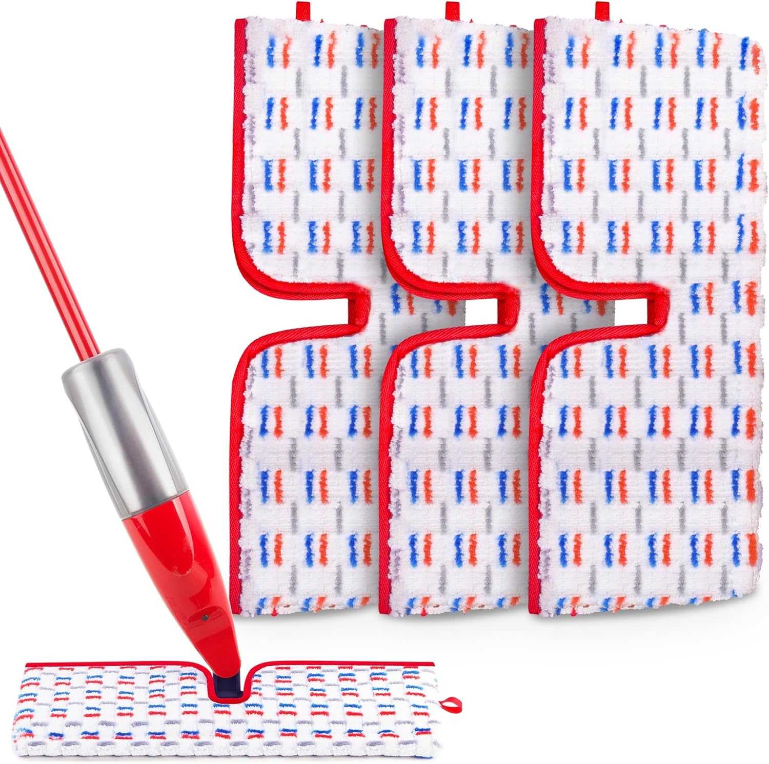 Benutzerdefinierte Mikrofaser -Flip -Flat -Mop -Pads