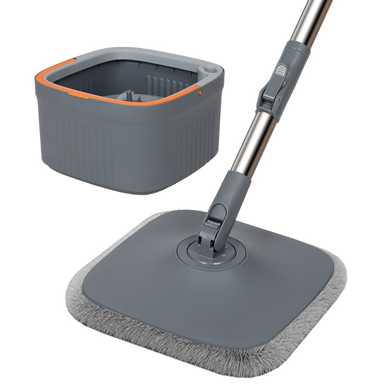 Square Spin Magic Mopp mit Wring Eimer
